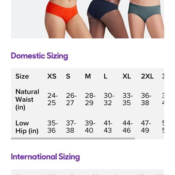 New MeUndies Lot of 4 Women's X-Small Thongs Underwear - Picture 5 of 6